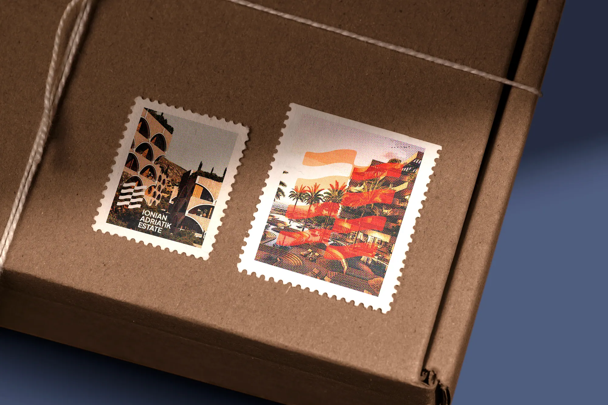 Ionian Adriatic Estate, Stamps
